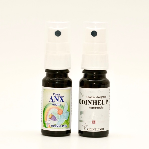 ODINHELP ANIMAUX -  Spray d'urgence aux Fleurs de Bach